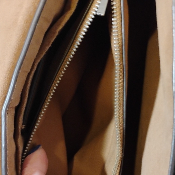 Coach Tammie Tan Leather Floral Embellished Shoulder Bag Free shipping NOCallout - Picture 9 of 9